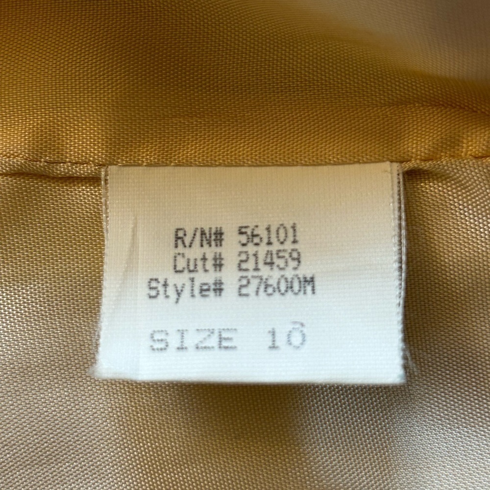 A. C . Sport VTG art-to-wear lightweight open front blazer SZ 10 - Picture 11 of 15